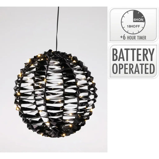 СВЕТЕЩА ТОПКА 25CM 60LED AMZ112780