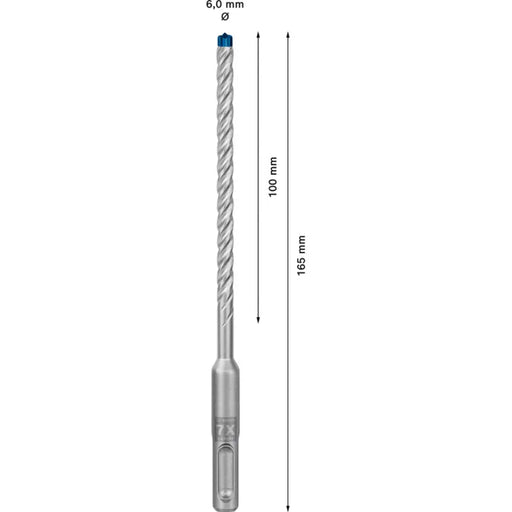 СВРЕДЛО BOSCH EXPERT 6X100X165 SDS PLUS