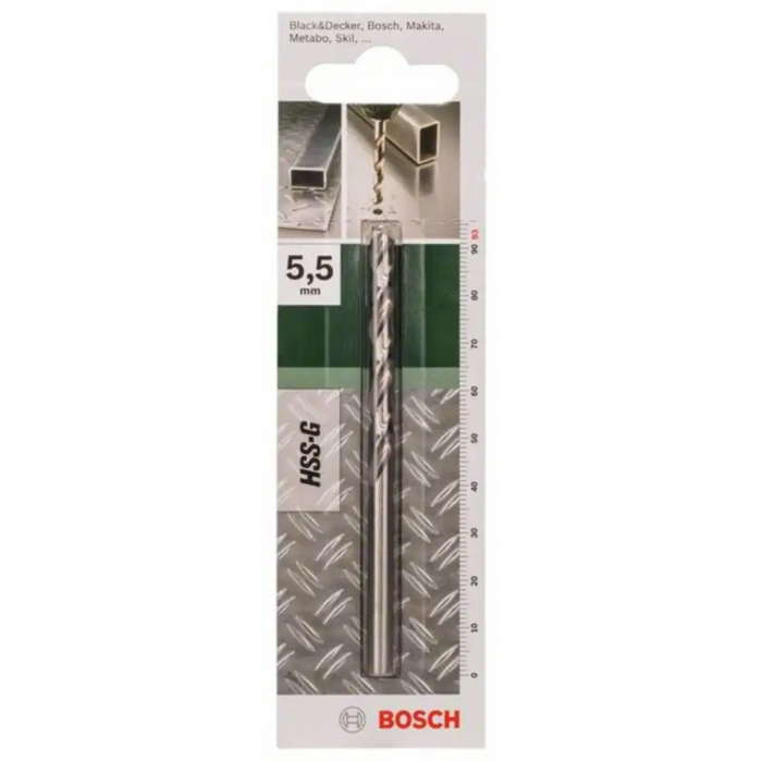 СВРЕДЛО BOSCH HSS-G 5.5X57X93 MM