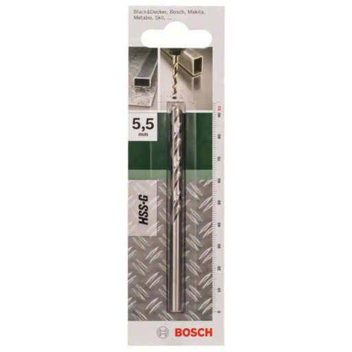 СВРЕДЛО BOSCH HSS-G 5.5X57X93 MM