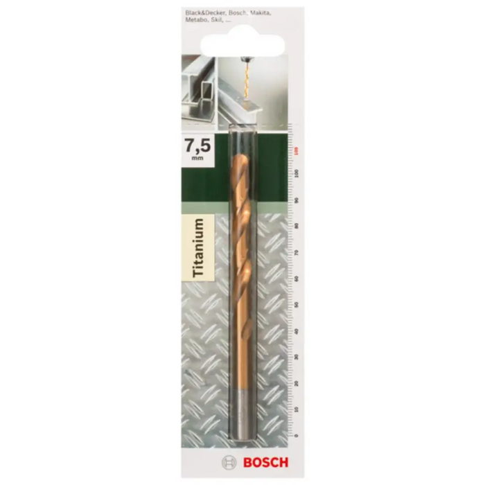 СВРЕДЛО BOSCH HSS-TIN 7.5/69/109 MM