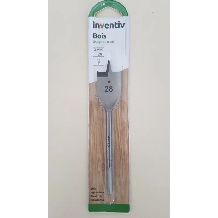 СВРЕДЛО ДЪРВО Ф28 ПЛОСЪК INVENTIV