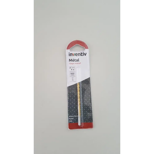 СВРЕДЛО МЕТАЛ HSS-TIN Ф4.5 INVENTIV