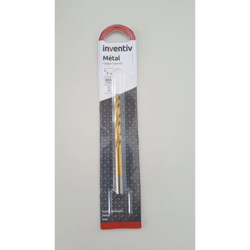 СВРЕДЛО МЕТАЛ HSS-TIN Ф8.5 INVENTIV