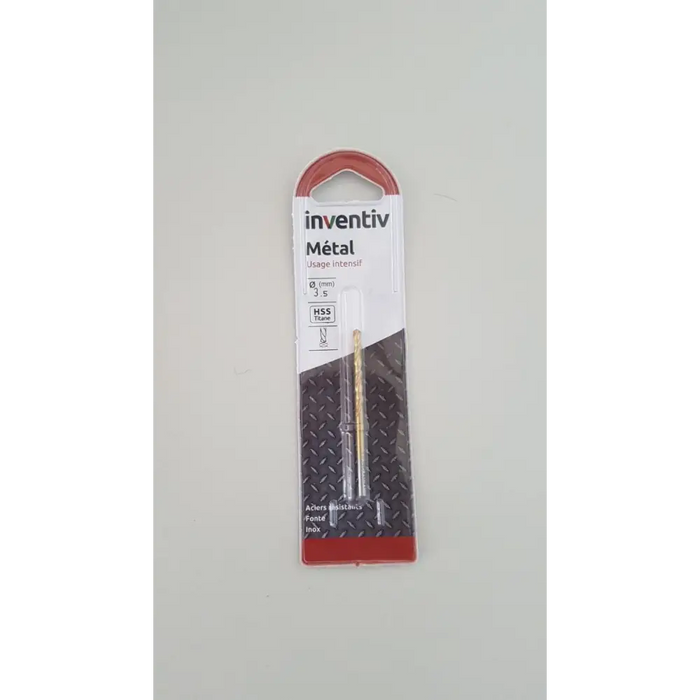 СВРЕДЛО МЕТАЛ HSS-TIN Ф3.5 INVENTIV