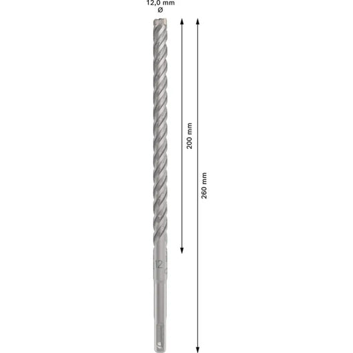СВРЕДЛО ЗА БЕТОН BOSCH SDS PLUS-5X 12X260