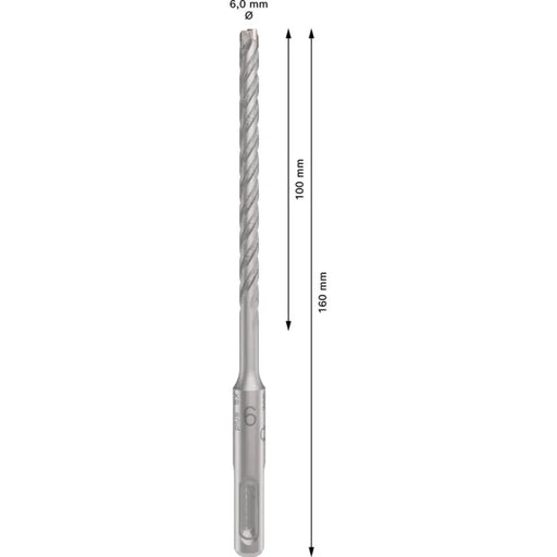 СВРЕДЛО ЗА БЕТОН BOSCH SDS PLUS-5X 6X100X160
