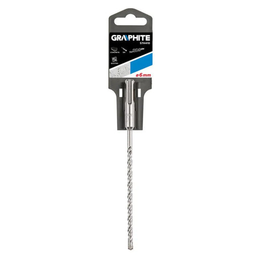 СВРЕДЛО ЗА БЕТОН S4 QUATRO 6X210MM GRAPHITE 57H410