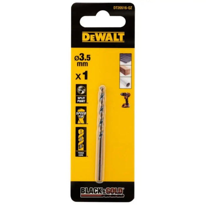 СВРЕДЛО ЗА МЕТАЛ 3.5MM DEWALT