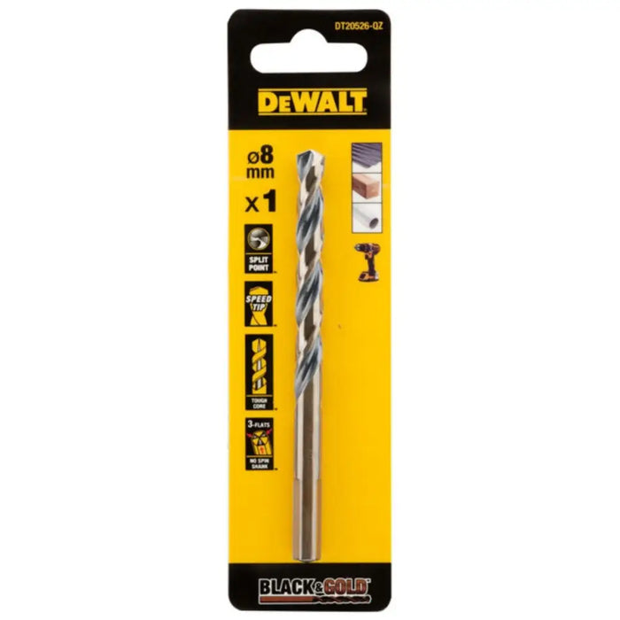 СВРЕДЛО ЗА МЕТАЛ 8.0MM DEWALT