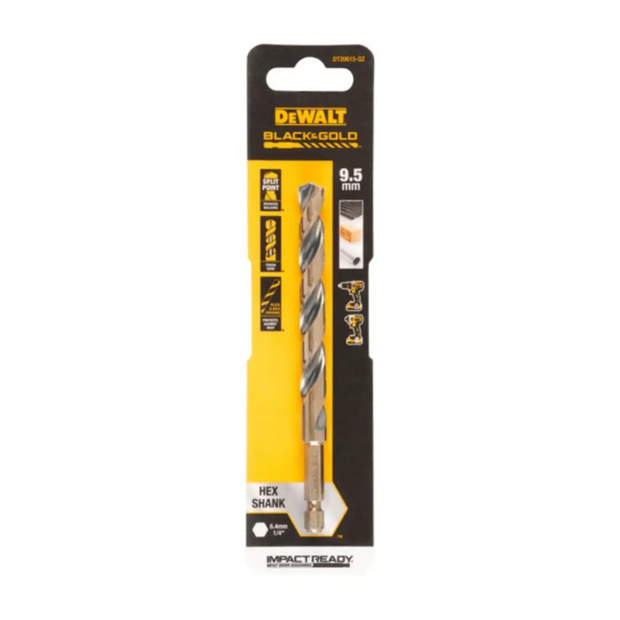СВРЕДЛО ЗА МЕТАЛ 9.5MM HEX DEWALT