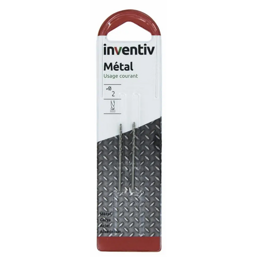 СВРЕДЛО МЕТАЛ Ф2 INVENTIV 2 БРОЯ