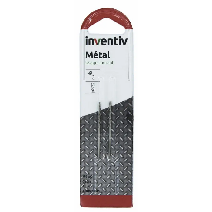 СВРЕДЛО МЕТАЛ Ф2 INVENTIV 2 БРОЯ