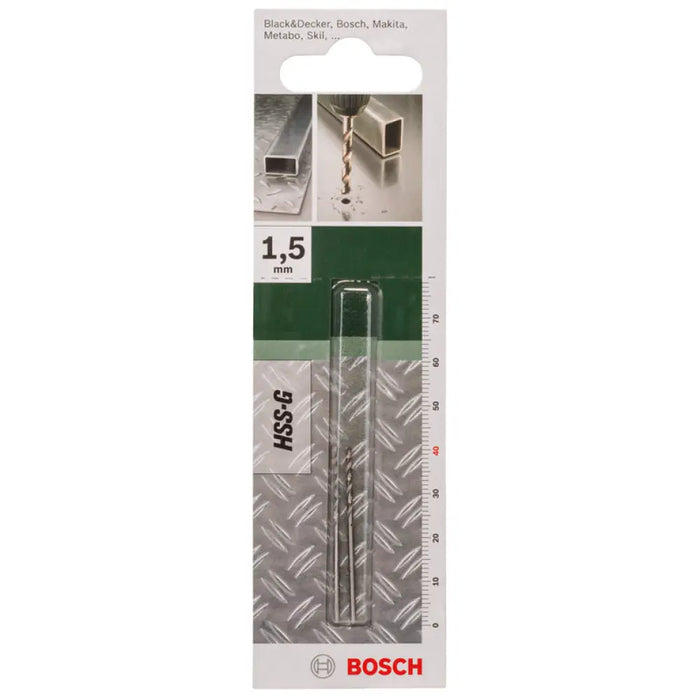 СВРЕДЛA ЗА МЕТАЛ 2 БР. BOSCH HSS-G 1.5X18X40