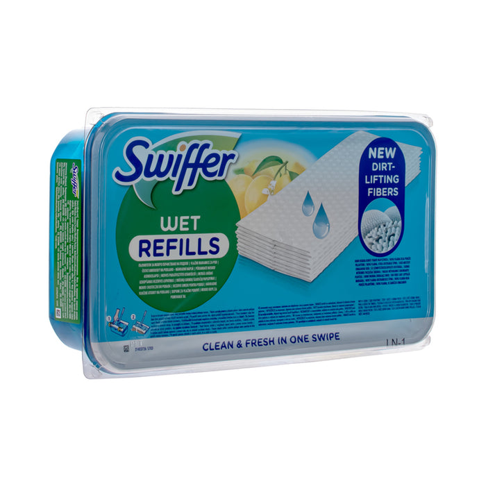 РЕЗЕРВИ МОКРИ КЪРПИ ЗА МОП ЗА СУХО И МОКРО ПОЧИСТВАНЕ 24 БР SWIFFER