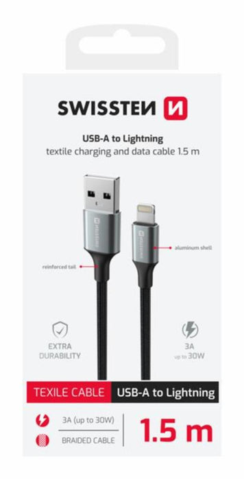 КАБЕЛ ЗА ТЕЛЕФОН USB-C 1.5M SWISSTEN