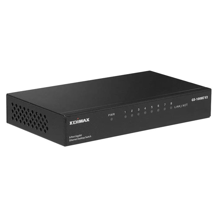 Switch cu 8 porturi EDIMAX GS-1008E V2 Gigabit