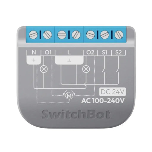 SwitchBot Relay Switch 2PM интелигентен двуканален