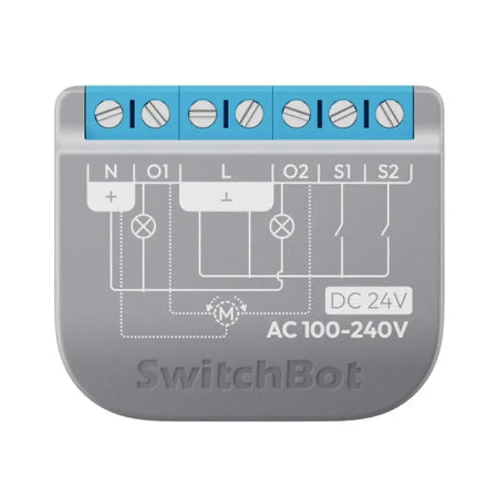 SwitchBot Relay Switch 2PM интелигентен двуканален
