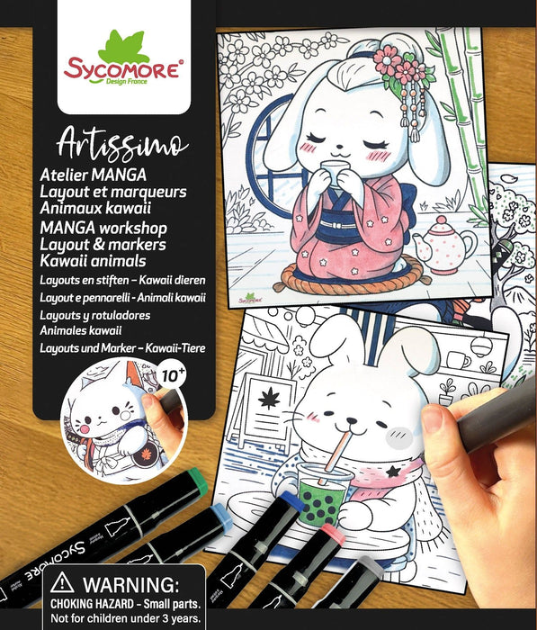 Творчески комплект Sycomore - Манга животинчета