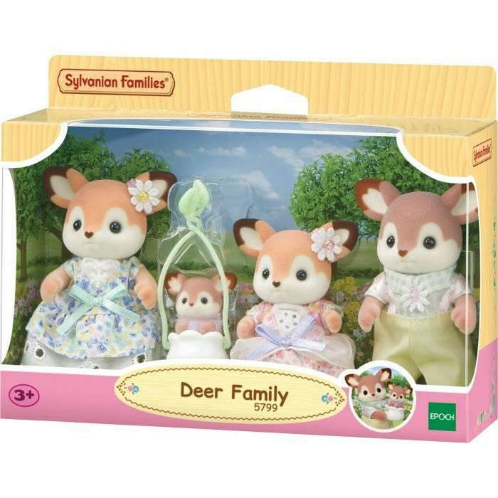 Съчленена Фигура Sylvanian Families La familia Biche Животни