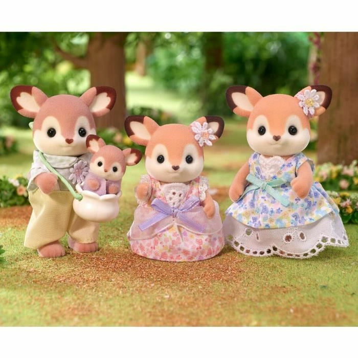 Съчленена Фигура Sylvanian Families La familia Biche Животни
