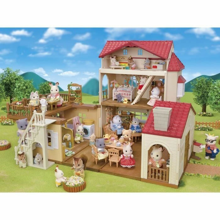 Playset Sylvanian Families Red Roof Country Home Къща за Кукли Заек