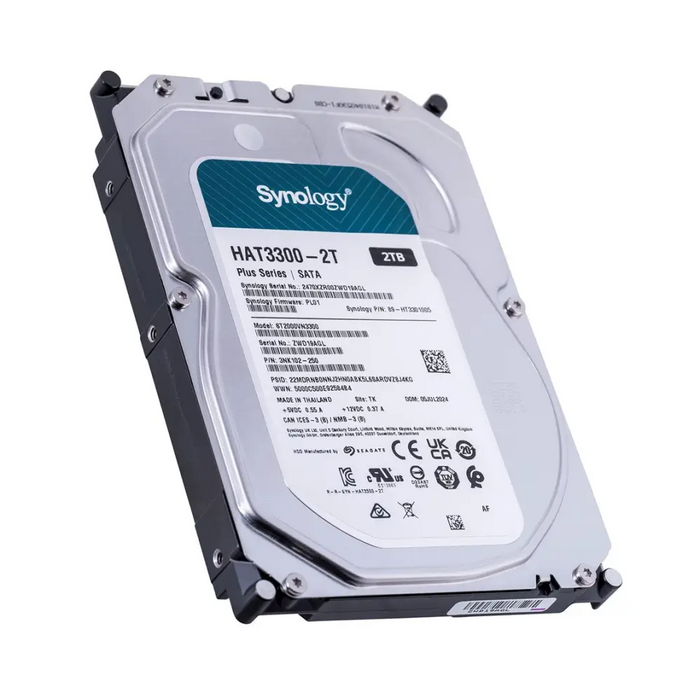 Synology HAT3300-2T вътрешен твърд диск 2 TB 5400 RPM 3.5’’