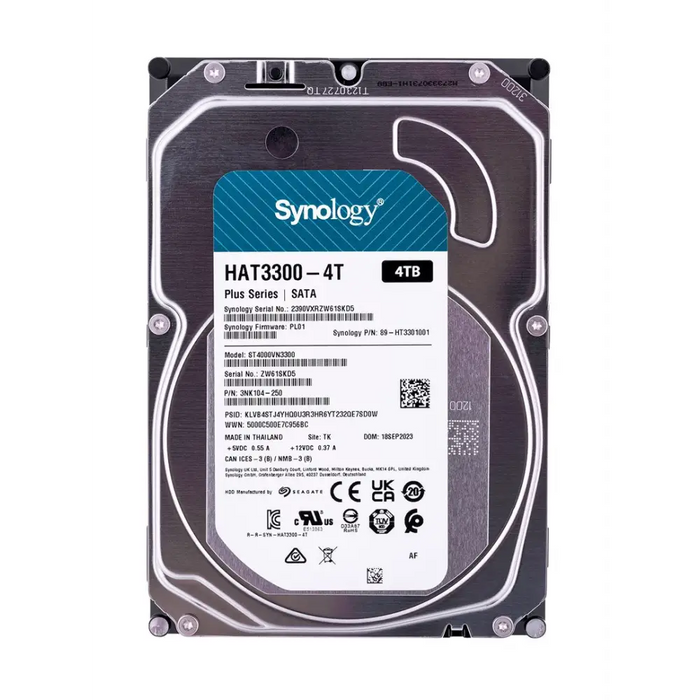 Synology ?HAT3300-4T NAS 4TB SATA 3.5 HDD 3.5’’ 4.1 TB