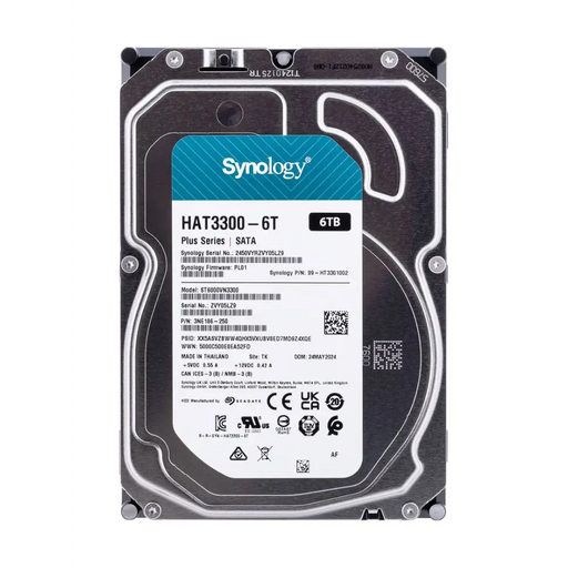 Synology ?HAT3300-6T NAS 6TB SATA 3.5 HDD 3.5’’ 6.14 TB