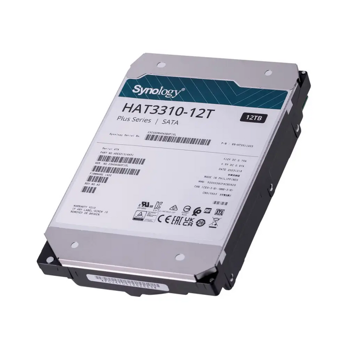 Synology HAT3310-12T вътрешен твърд диск 3.5’’ 12 TB Serial