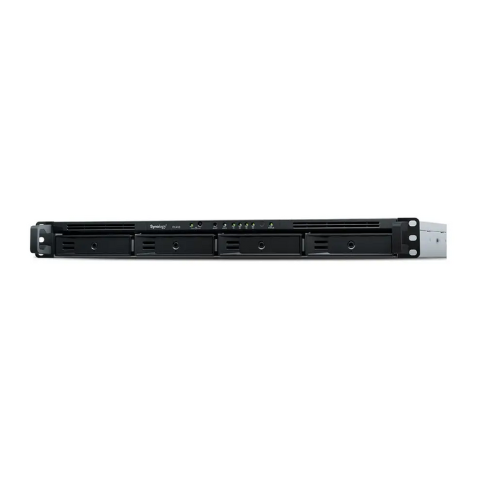 Synology RX418 дисков масив Rack (1U) черен сив