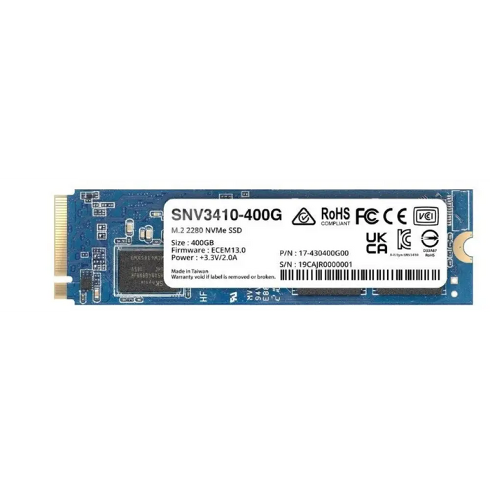 Synology SNV3410 400 GB M.2 PCI Express 3.0 NVMe
