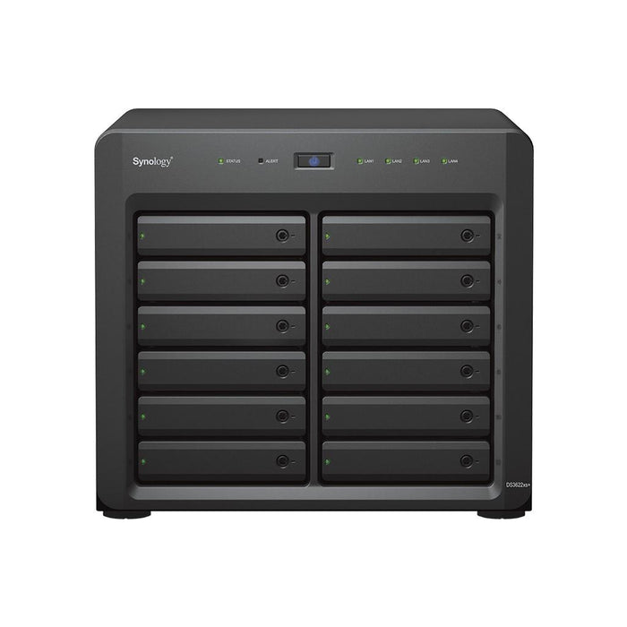 Мрежов сторидж Synology DS3622xs+, За 12 диска, До 200TB, 2.2GHz, 16GB, Гигабит, USB3.0