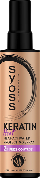 Спрей за топлинна защита на косата Keratin, 200 ml