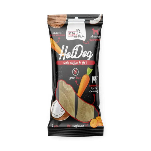 SYTA MICHA Chewing Hot Dog Rabbit с MCT - лакомство