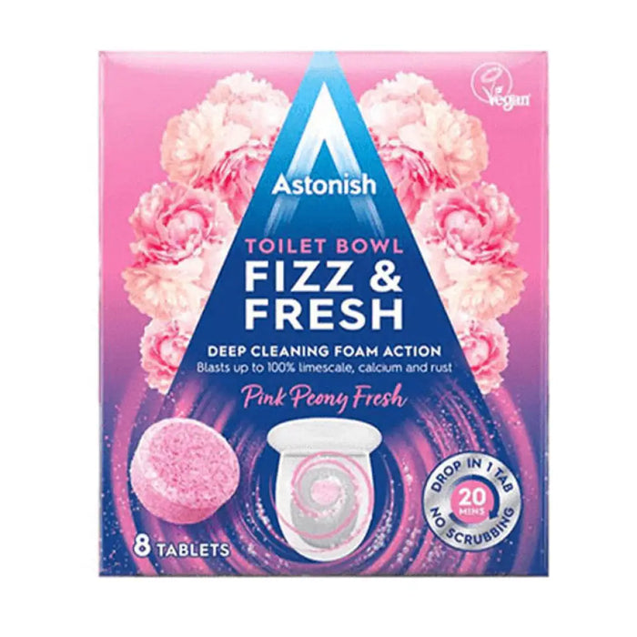 ТАБЛЕТИ ЗА ТОАЛЕТНА 8 БР PINK ASTONISH