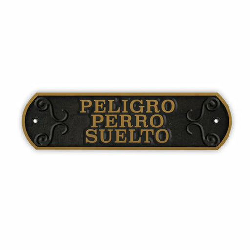 Табелка Magnet & Steel Peligro perro Suelto 24 x 7,2 cm