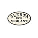 Табелка Magnet & Steel Alerta Gos Vigilant 16,3 x 9,5 cm