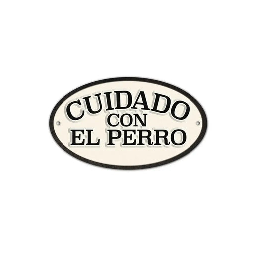 Табелка Magnet & Steel Cuidado con el Perro 16,3 x 9,5 cm