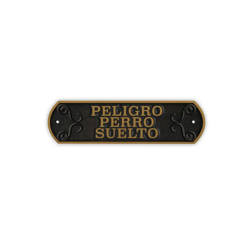 Табелка Magnet & Steel Peligro perro Suelto 24 x 7,2 cm