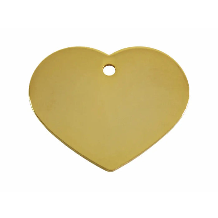 Табелка за колие Imarc Heart Жълт Златен