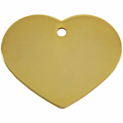 Табелка за колие Imarc Heart Жълт Златен