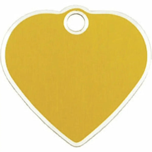 Табелка за колие Imarc Златен Сърце Алуминий