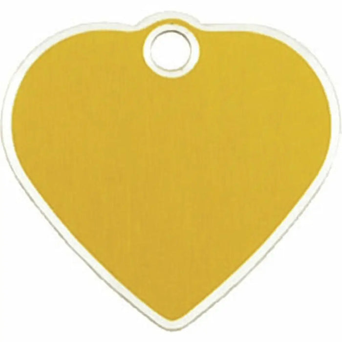 Табелка за колие Imarc Златен Сърце Алуминий
