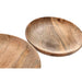 Табла Home ESPRIT Кафяв Дърво манго Кръгъл 25 x 25 x 2,5 cm