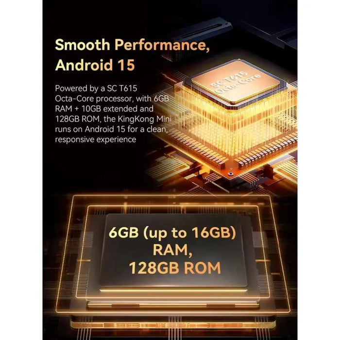 Таблет Cubot KING KONG MINI 6 GB RAM 128 GB 8,7’’ Черен