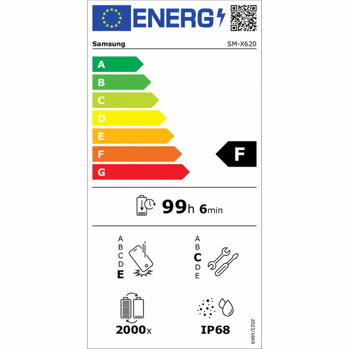 Таблет Samsung SM-X620NZAREUB Octa Core 8 GB RAM 128 GB Сив