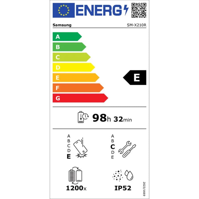 Таблет Samsung TAB A9+ X210 8 GB 256 GB 11’’ 8 GB RAM