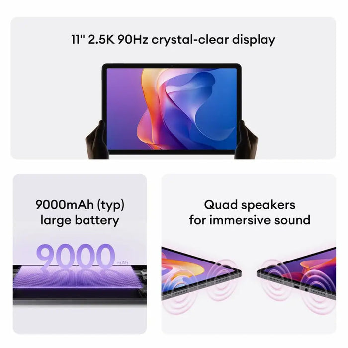 Таблет Xiaomi 25040RP0AG 11’’ Octa Core 8 GB RAM 256 GB Сив